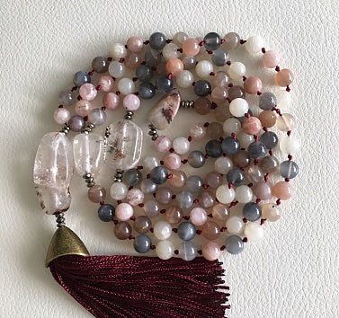 EL GUERRERO - Piedra Luna y Phanton Quartz -