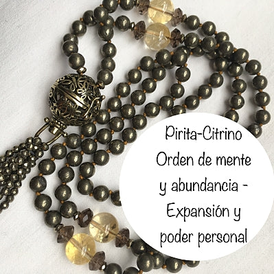 DETERMINACIÓN - Pirita y Citrino -